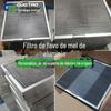 Filtro de Malha de Alumínio Tipo Placa, Filtro de Névoa de Óleo de Alumínio Tipo Colmeia S, Filtro de Névoa de Óleo para Máquinas-Ferramenta, Filtro de Malha de Alumínio