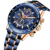 Wwoor 8846 Reloj Deportivo de Negocios para Hombre Resistente al Agua Moderno Reloj de Cuarzo Fabricante Venta Directa al por Mayor