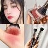 Pincel Corretivo de Polegar Popular do Xuanrui Douyin, Pincel para Blush Stippling de Cabeça Plana, Manchas de Marcas de Acne, Pincel para Sombra de Nariz, Pincel de Maquiagem