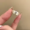 Anillos Lindos de Gato y Cachorro para Niñas, Divertidos y de Moda, Anillos Abiertos Apilables Versátiles, Anillos Únicos para el Dedo Índice