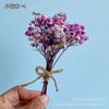 Venta al por Mayor de Fábrica Mini Ramo Caja de Regalo Accesorios Mini Ramo Flores Secas Flores Eternas Ramo Pequeño Regalo de Mano