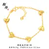 Pulsera Wrap de Diamante Blanco Huevo de Paloma Trébol de Color Duradero y Rápido, Pulsera Personalizada de Lujo Ligero Moneda de Cobre Hielo Triturado Mariposa para Mujer