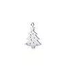 Acero inoxidable pulido espejo accesorios para árbol de Navidad DIY collar pulsera árbol de hoja perenne pequeños accesorios