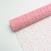 Malla Jacquard Flor de Encaje Estilo Coreano Red de Empaque Tul Red de Tul Materiales para Ramo de Rosas Hecho a Mano Tienda de Flores de Tul Tul de Empaque Floral Tul de Malla Hueca