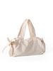 2024 Novo Nicho Design Nylon Pano Shoulder Bag Feminino Bow Casual Leve Grande Capacidade Portátil Underarm Bag