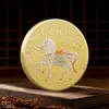 Moeda Comemorativa do Ano do Cavalo de 2026 Cavalo Dragão Espírito do Cavalo Relevo Presente Comemorativo Moeda de Ouro e Prata Lembrança do Ano do Cavalo