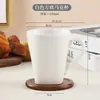 Caneca de cerâmica, xícara de café branca pura e simples para uso em casa, hotel, negócios, café da manhã, leite, café e chá