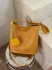 Bolso cruzado tejido vintage transfronterizo para mujer, nuevo bolso cruzado coreano de moda 2026, elegante bolso cubo de hombro, bolso de trabajo, moderno