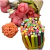Nuevas Pegatinas Creativas para Uñas, Tiras de Fruta de Arcilla Blanda, Pegatinas para Uñas, Pegatinas de Fruta de Arcilla Blanda Hechas a Mano para DIY en Teléfono