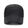 Chapéu de Verão Masculino Viseira Chapéu Boné de Beisebol Coreano Malha de Secagem Rápida Respirável Chapéu de Sol Chapéu com Logo Estampado