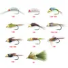 White Egret Fly 2026 Nueva Ninfa Señuelo de Pesca con Mosca Señuelo Artificial Kit para Atar Moscas