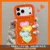 Buena actitud adecuada para funda de teléfono Apple 18 Pro, iPhone 16 silicona, 17 doble soporte, 15 lindo, 14 nuevo modelo para mujer