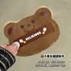 Esponja para Polvo Serie de Horneado HERORANGE, Esponja tipo Galleta, Doble uso para Húmedo y Seco, Herramienta No Absorbente para Fijar Maquillaje