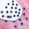 Olhos de pneu 5*8mm contas de cerâmica esmaltada DIY colar pulseira brincos acessórios contas soltas