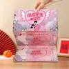 Regalo Sorpresa de San Valentín, Regalo Creativo para Ceremonia de Cumpleaños, Sobres Rojos de Alta Gama para Novia y Esposa, -419.999999999% de descuento Pila de Sobres Rojos