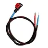 Longitud de 1 m 2+6 Torre de Hierro Xingheng Grande 8 Cuadrados Cable de Silicona Suave con Manguito de Cobre Engrosado Malla