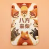 Billetera Larga con Cremallera de Conejo Lunar de Plástico Extendido de Dibujos Animados Bolso de Mano Regalo de Vacaciones Portatarjetas de Anime
