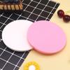 Plato giratorio para pasteles de 14 cm de diámetro, plástico, DIY, suministros de repostería realistas, soporte para decorar, plato giratorio rosa para decorar pasteles