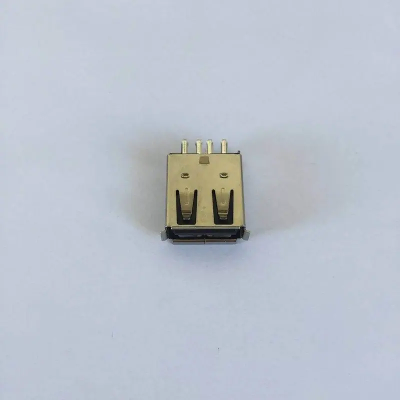 USB-A母180度焊线式