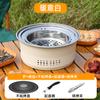Horno Barbacoa Cream Air Rejilla de Acero Inoxidable Bandeja para Hornear de Carbono Multiusos Horno Envolvente Horno para Cocinar Té Latas Comerciales Cocedor de Té
