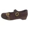 Zapatos retro Mary Jane para mujer de otoño con hebilla de cinturón y tacón grueso, nuevo modelo 2026, que aumentan la altura, zapatos de tacón de corte bajo, Lademei