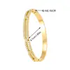 Serie de Pulseras con Baño de Oro Real, Circonita, Modernas y Sencillas, Sensación de Alta Gama, Joyería Versátil, Venta al por Mayor desde el Fabricante