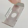 Bloque de presión de película de acero en forma de C arandela de límite accesorios para soporte solar fotovoltaico arandela galvanizada procesamiento de elevación fijo