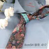 Nueva Corbata para Hombre de Comercio Exterior Estampada Patrón Retro 8cm Traje Formal Corbata Anudada a Mano Fabricante Venta al por Mayor en Stock