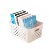 Cesta de Almacenamiento Miscelánea Estilo Japonés Caja de Almacenamiento de Escritorio para Cosméticos y Snacks Caja de Almacenamiento de Plástico para Hogar, Cocina, Baño