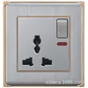 Material de Aço Inoxidável Interface de TV de Parede Tomada para TV Computador Exportação Exportação Oriente Médio Tomada Sem Interruptor