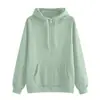 Sudadera larga gruesa para mujer de Amazon, serie de stock a largo plazo, estilo de venta caliente para otoño e invierno para parejas y uso casual