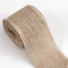 Fita de juta, tira de serapilheira, fita para embrulho de presente de panificação, corda de juta vintage, fita, material decorativo DIY, fabricante em estoque