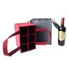 Bolsa Tote Transfronteiriça Amazon Nova com Múltiplos Compartimentos para Vinho Tinto XO, Bolsa Tote Fashionável para Presente de Ano Novo Chinês, Feltro com Logo Impresso