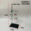 Suporte Grande de Ferro Clipe Borboleta de Metal Suporte de Titulação Conjunto Completo Suporte de Base Quadrada Titr