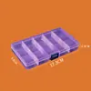 Caja de Almacenamiento de 15 Compartimentos Caja de Plástico Desmontable para Manualidades Caja Organizadora para Equipo de Pesca Caja para Cosméticos Joyería Caja para Cuentas Venta al por Mayor
