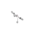 Recomendar Pulsera de mariposa de cristal de ojo de gato Pulsera de mujer Luz de luna gris Ins Todo-fósforo Elegante Moda Estudiantes Wen Play