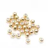 Cobre Folheado a Ouro 18K Cor Preservada Silicone Contas de Posicionamento Ajustáveis DIY Brincos Pulseira Colar Acessórios de Acabamento de Posicionamento Feitos à Mão