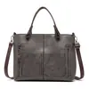 Bolso de Hombro Popular Nuevo 2023 Moda Europea y Americana con Doble Bolsillo Bolso Tote Retro para Mujer Bolso Cruzado Simple