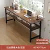Mesa para quarto de menina, uso doméstico, mesa retangular longa, mesa estreita de parede, bancada de trabalho, mesa de computador, simples para casa de aluguel