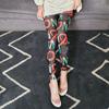 Meiluoshi Primavera e Verão Nova Moda Leggings de Malha Slim-fit Femininas Cintura Alta Versátil Justas Respiráveis Calças Comprimento no Tornozelo