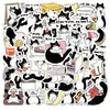 ColecciónPegatinas de Gato Lindas, Adorables Mascotas Divertidas Pegatinas Emoji, Funda para Teléfono de Gatito, Decoración para Tazas Impermeable Venta al por Mayor