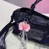 Colgante de Borla para Bolso de Orquídea Mariposa Simulada Personalizado, Moderno, Dulce y Exagerado Colgante de Bolso de Lirio Degradado