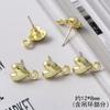 Estilo Simple Estrella Luna Amor Aleación Aretes Simples DIY Joyería Hecha a Mano Aretes Aretes Accesorios Material