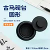Cartuchos de Tinta de Plástico, Bandejas de Tinta para Estudiantes, Recipientes Cuadrados para Tinta, Cajas de Pintura, Suministros para Caligrafía, Escritura con Pincel, Pintura Tradicional China, Cajas Redondas para Tinta