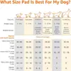 Almohadilla Super Absorbente a Prueba de Fugas de 5 Capas para Perro Mascota Gato Cachorro de 22x22 Pulgadas