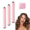 Ferramenta de Cachos de Borracha Transfronteiriça com 3 Ganchos, Modelador de Cabelo Sem Calor, Ferramenta de Cachos para Ondas Grandes, Rolos de Cachos para Dormir