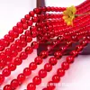 Diretamente do Fabricante: Contas de Vidro Coloridas Naturais, Contas Soltas para Acessórios de Joias DIY, Contas de Vidro Coloridas 8mm, Em Estoque Atacado