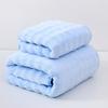 Set de Baño de Terciopelo de Burbujas para Adultos Toalla de Baño Grande Suave Absorbente Gorro Absorbente de Terciopelo de Coral para Secar el Cabello Toalla Facial para el Hogar