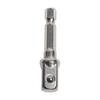 Yunbei Métrica 7-19mm Vaso 3/8" Mango Hexagonal 1/4"-3/4" Plata Vaso Llave de Carraca