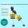 Eliminador eletrostático humano à prova de explosão de fábrica, eliminador eletrostático de toque, eliminador eletrostático humano